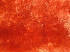 Оранжевый овчина двухшкурная RED 02SS 1000