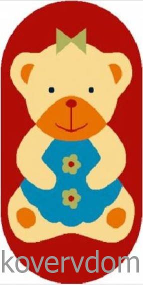 Ковер детский FRYZ-N Misia F amaryllis ОВАЛ