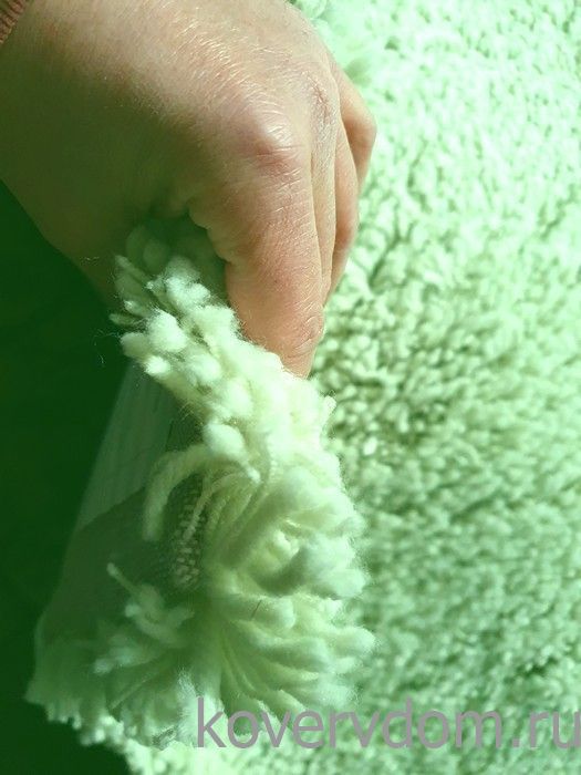 Ковер Шегги акрил В 23 салат.