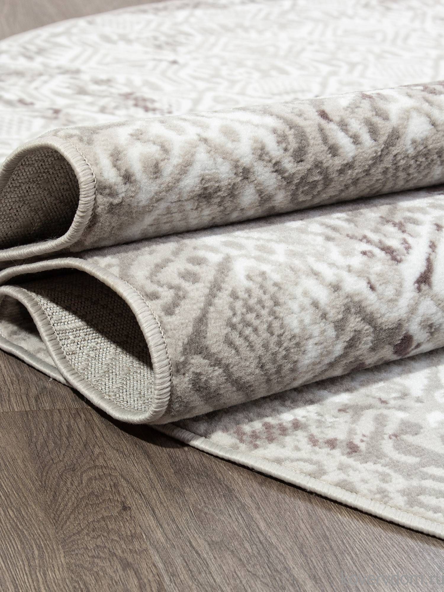 Ковер SILVER F392 GRAY Овал Ковер SILVER F392 GRAY Овал