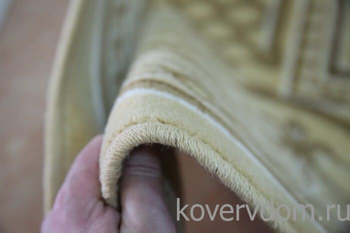 Полушерстяной ковер LILIA CLASSIC кофе