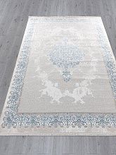 Пушистый ковер EFSAN L270A CREAM SHRINK / BLUE FDY