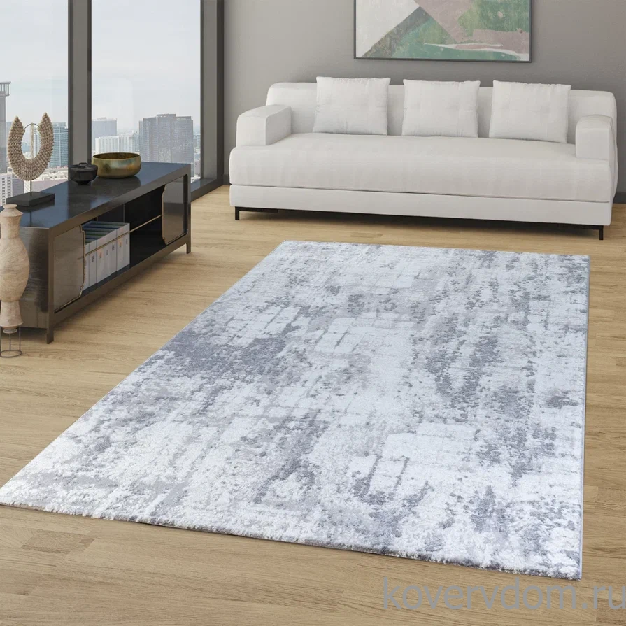 Ковер Coruna B0482B Grey-Kemik