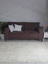 Круглый ковер LILY 8504A S.WHITE / P.GREEN