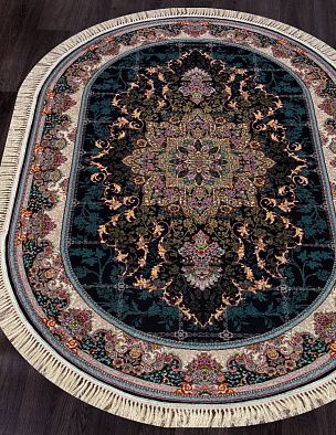Ковер TEHRAN 7586 NAVI Овал