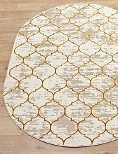 Ковер Pacha 07822Y POLY.C.KREM / POLY.C Овал