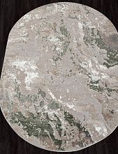 Овальный ковер зеленый PARADIZE 00085A L.GREEN / BEIGE Овал