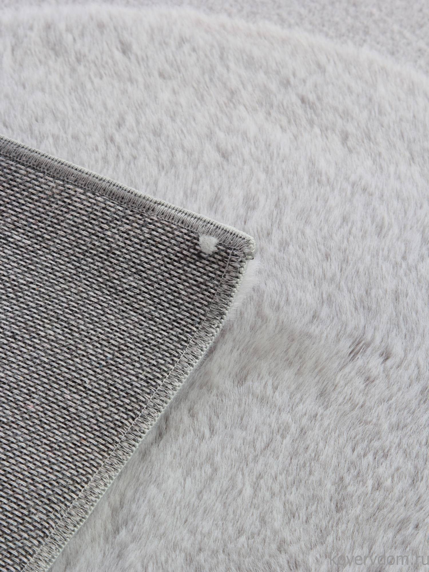 Ковер из искусственного меха RABBIT CARVING PX4001 GREY / GREY