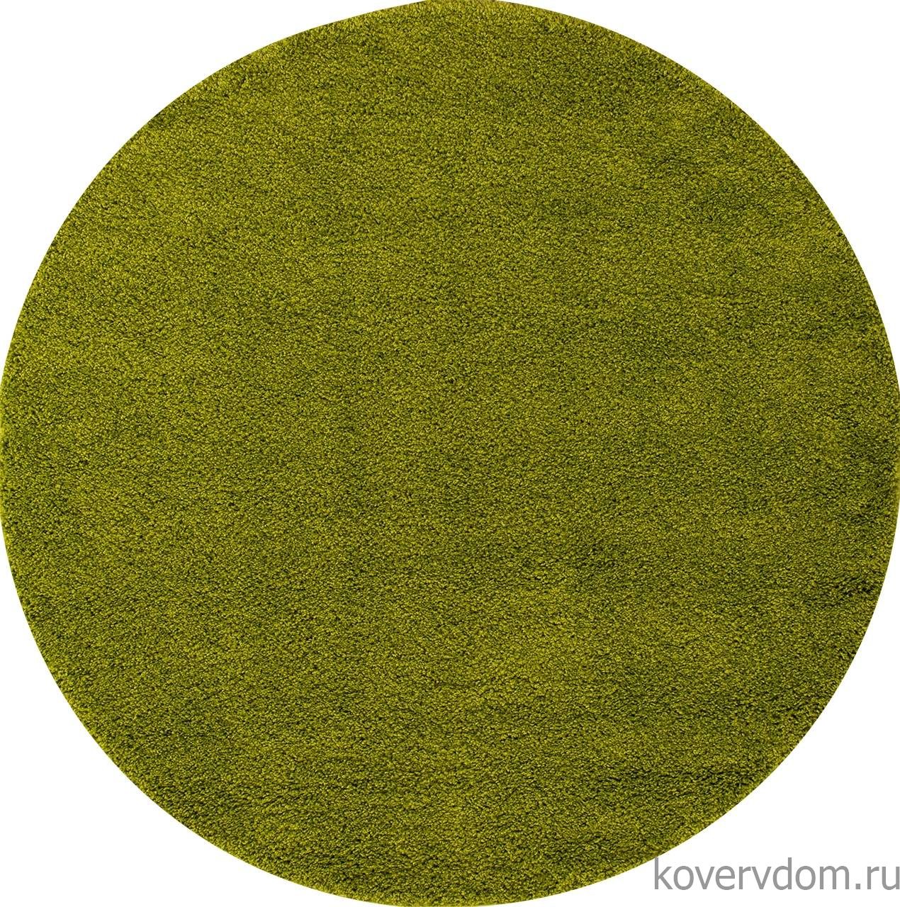 Ковер SHAGGY ULTRA s600 GREEN Круг