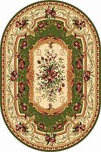 Ковер DA VINCI 5245 GREEN Овал