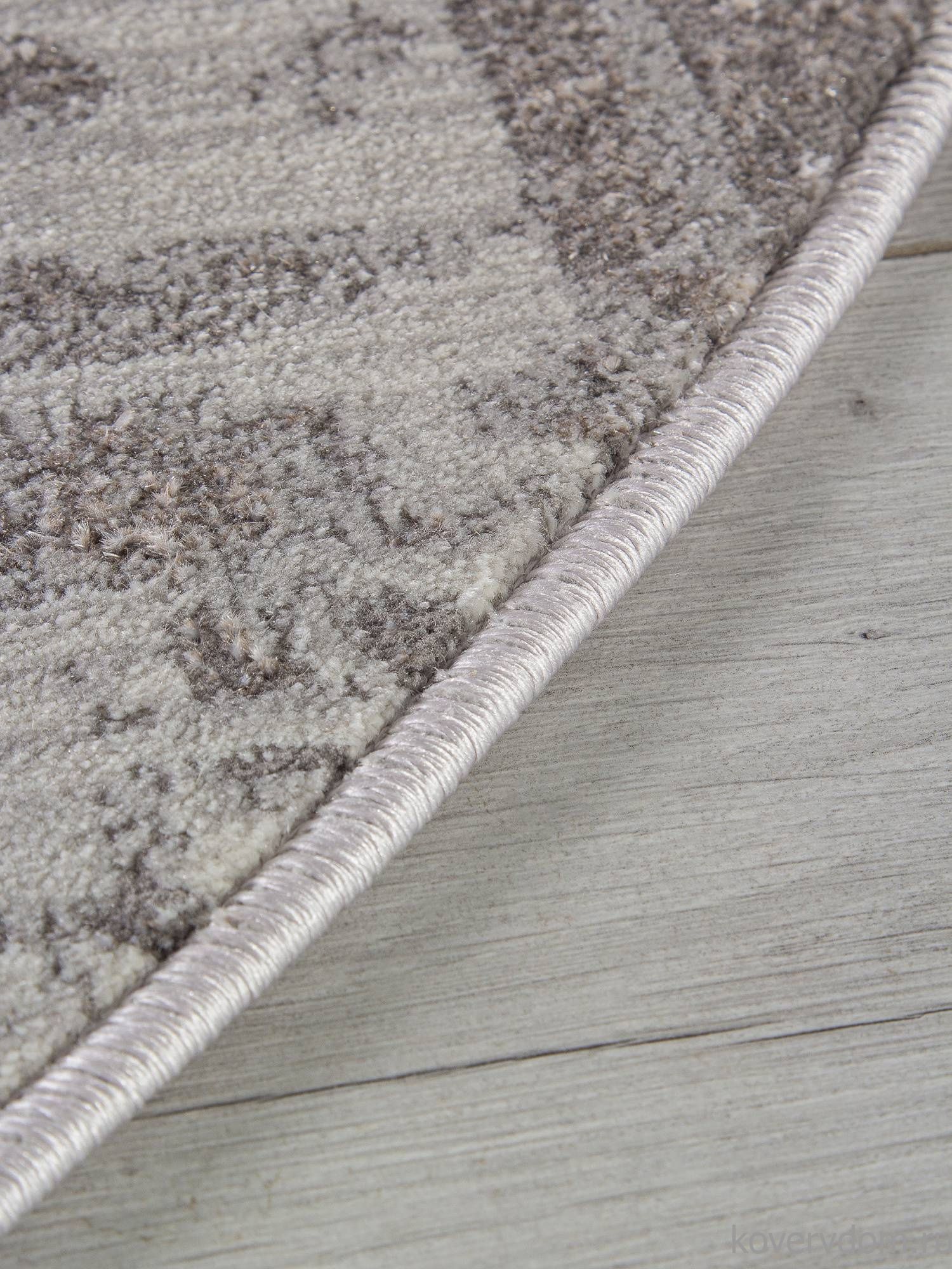 Ковер GRAFF F237 GRAY-BEIGE Овал