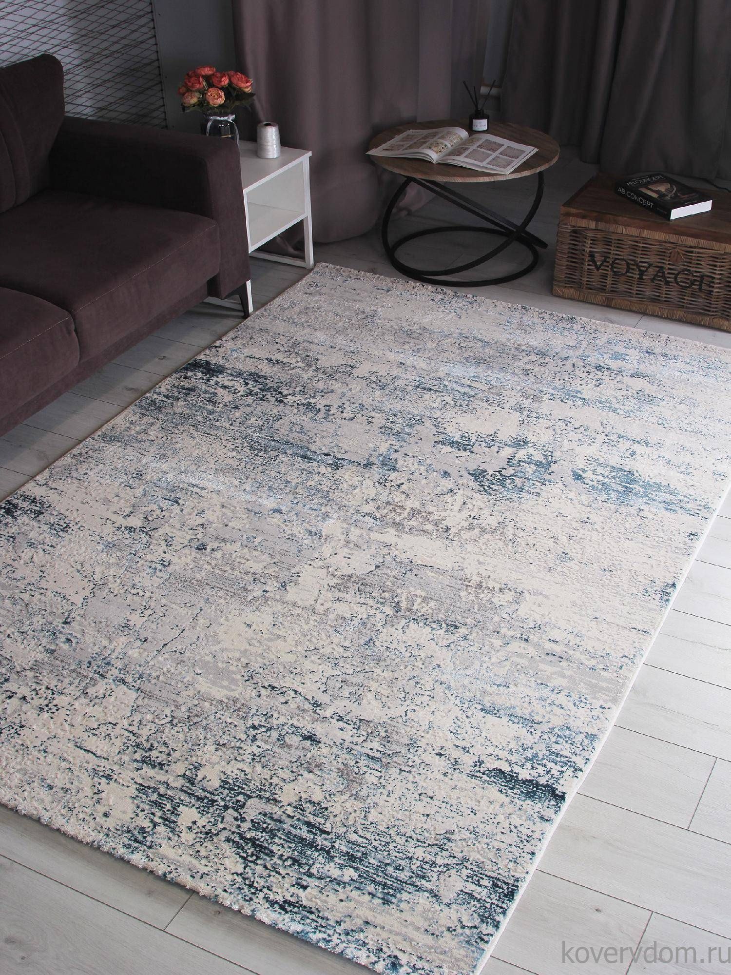 Ковер AMELI 5072A CREAM / P.D.BLUE